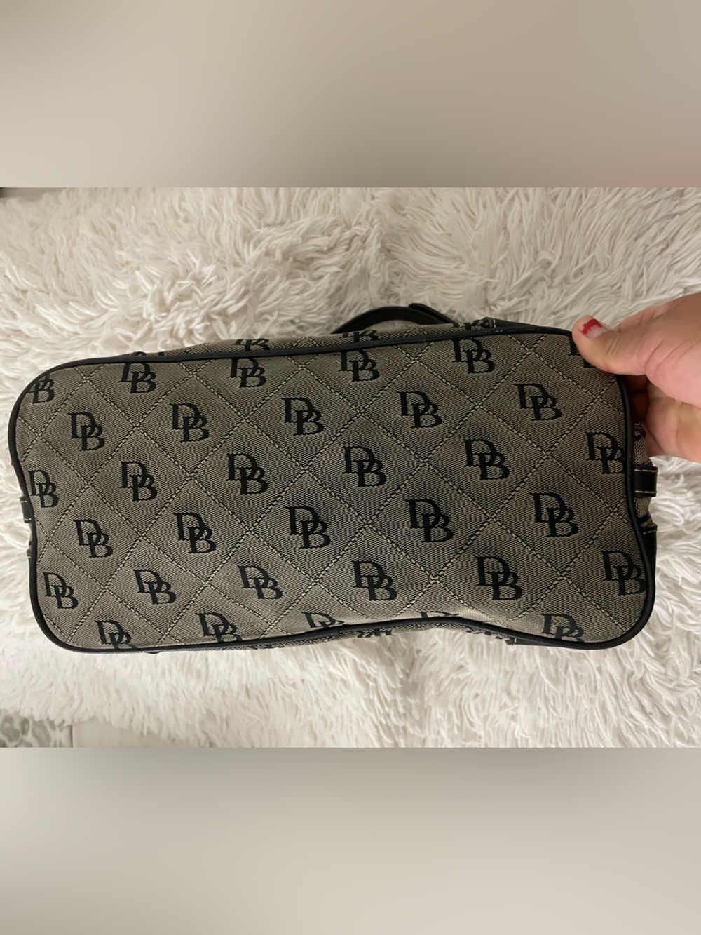 Dooney & Bourke Medium East/West Slouch Monogram - Picture 4 of 5